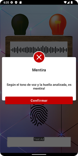 Detector de mentiras (Broma) Screen 3