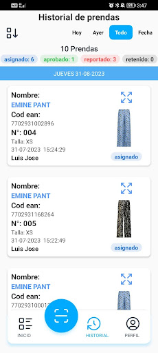 Android application Auditoria - Silvia Tcherassi screenshort