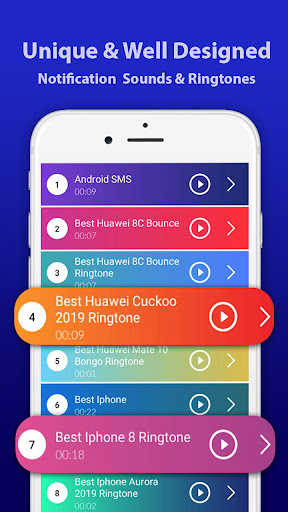 Android application Notification Sounds & Ringtone screenshort