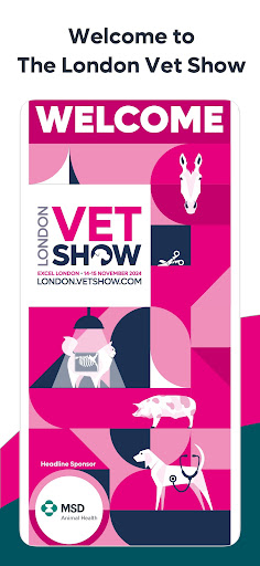 Screenshot of London Vet Show - Event App