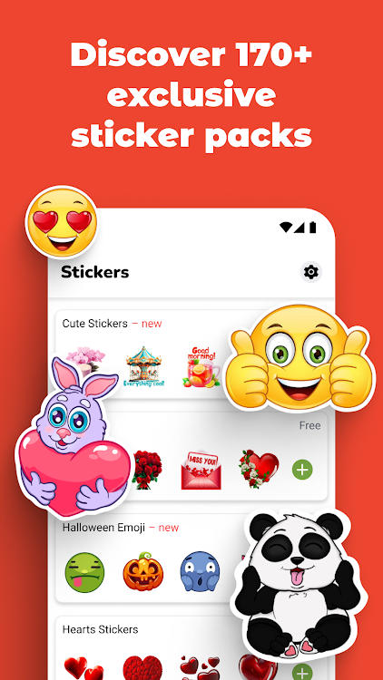 Stickers and emoji - WASticker - 2.1.7 - (Android)