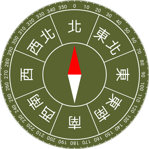 指南針 logo