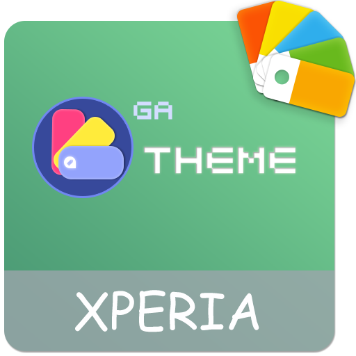 COLOR™ Theme | GREEN - Xperia logo