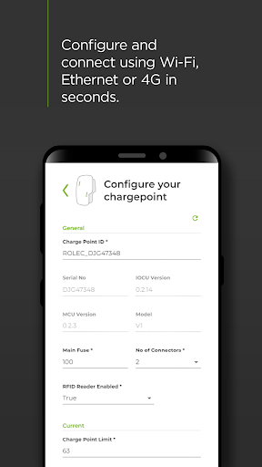 Rolec EV Connect Screen 3