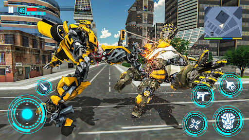 Android application Robot Transform: Car Master screenshort