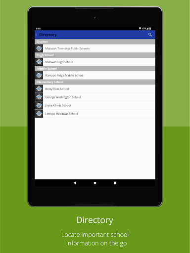 Mahwah Township Public Schools Screen 2