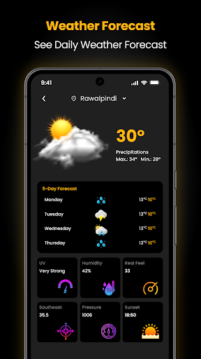 Speaking Alarm Clock Widgets Screen 3