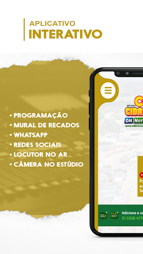 Web Rádio Cidade MT Screen 2