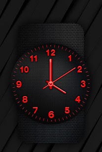 Red Analog Clock Live Wallpaper for PC / Mac / Windows  - Free  Download 