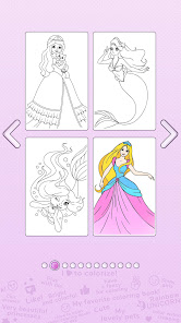 Imágen 3 Libro de colorear para niñas android