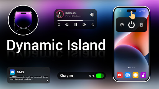 Android application Dynamic Island For Android screenshort