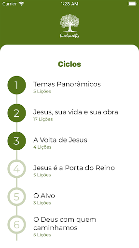 Android application Fundamentos screenshort