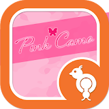 Pink Camo Theme Go SMS icon