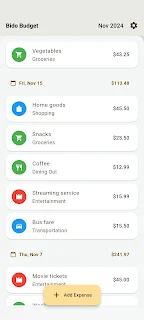 Bido Budget - Budget Planner