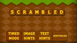 Scramble Word Game - Screenshot 1
