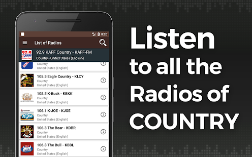 Country Music Radio Apps On Google Play