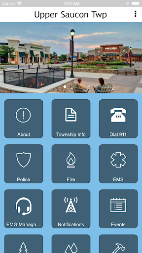 Android application Upper Saucon screenshort