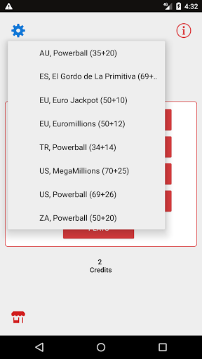 Android application Powerball Smart screenshort