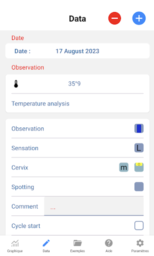 SymptoT° Screen 3