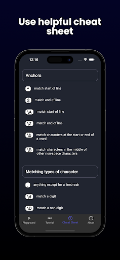 RegEx Tool Screen 3