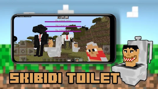 Skibidi トイレ Mod Minecraft