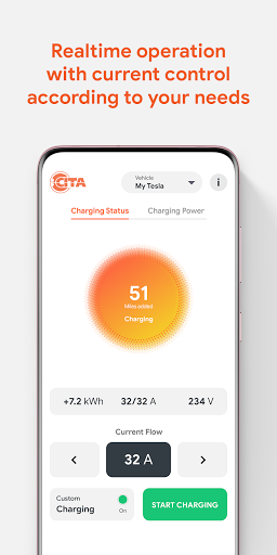 Android application CITA Smart EV Connect App screenshort