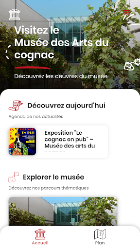 Android application Visite Musée Sav. faire Cognac screenshort