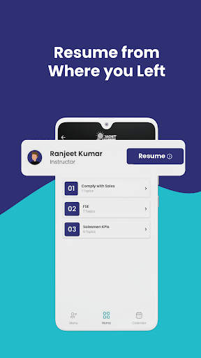 Sachet Learning Screen 3