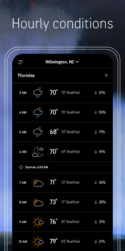 AccuWeather: Weather alerts & live forecast info android2mod screenshots 6