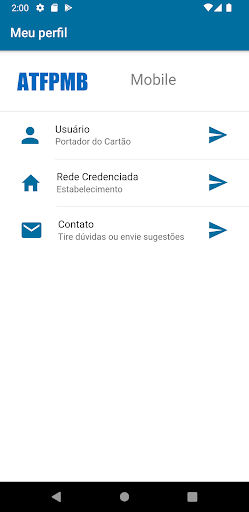 Android application ATFPMB screenshort