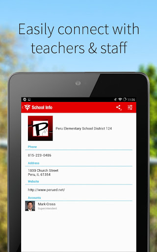 Peru Elementary District 124 Screen 2