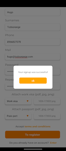Oranje Screen 3