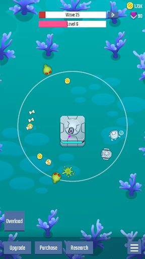 Android application Idle Space Outpost screenshort
