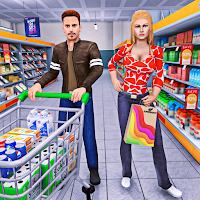 Shopping Mall Girl Sim Supermarket Cashier Games
