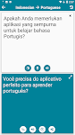 screenshot of Indonesian - Portuguese