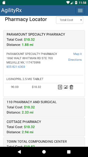 AgilityRx - Discount Plan Screen 3
