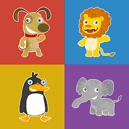 Mynd af tákni Animals memory game for kids