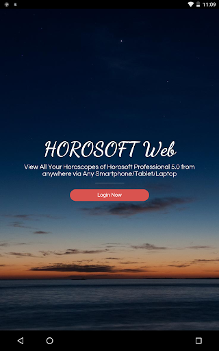 Android application Horosoft Web Application screenshort