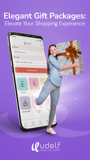 Android application udelf Personalized Gifts screenshort