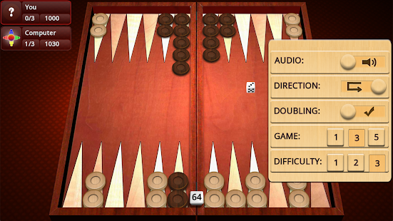 Backgammon Mighty Screenshot