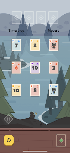 Mystic Cats: Magic Solitaire Screen 2