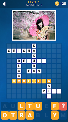 125 Photo Crosswords - Screenshot 4