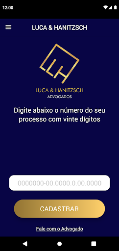 Android application Luca & Hanitzsch Advogados screenshort