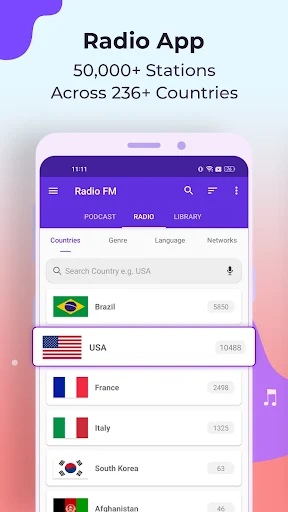 Radio FM screenshot 1