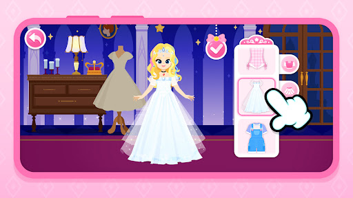 Screenshot of Princess Dress Up Game