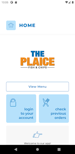 Android application The Plaice Fish & Chips screenshort