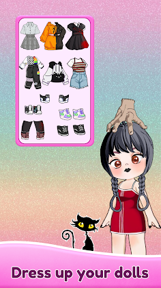 Paper Princess Doll Dress up - Screenshot 3