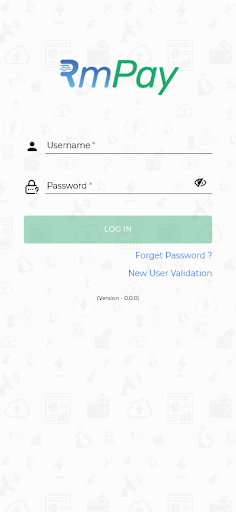Android application RM PAY screenshort