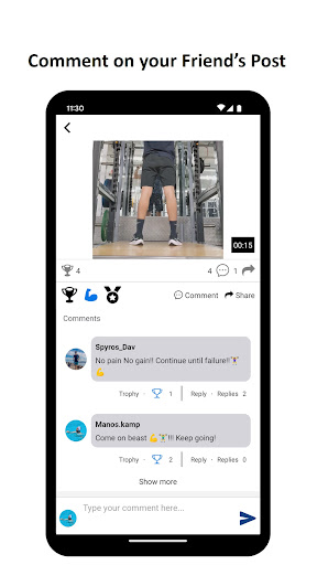 AthletesWorld Screen 3