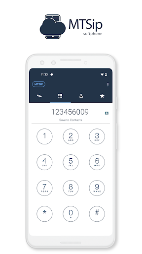 Android application MTSip screenshort